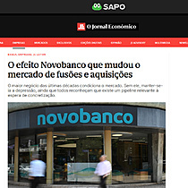 O efeito Novobanco que mudou o mercado de fus�es e aquisi��es